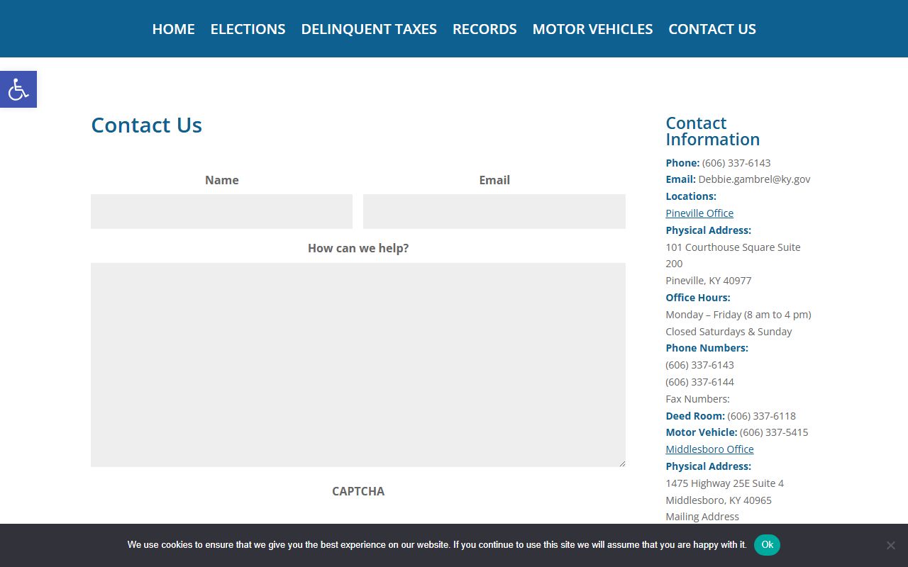 Bell County Clerk office