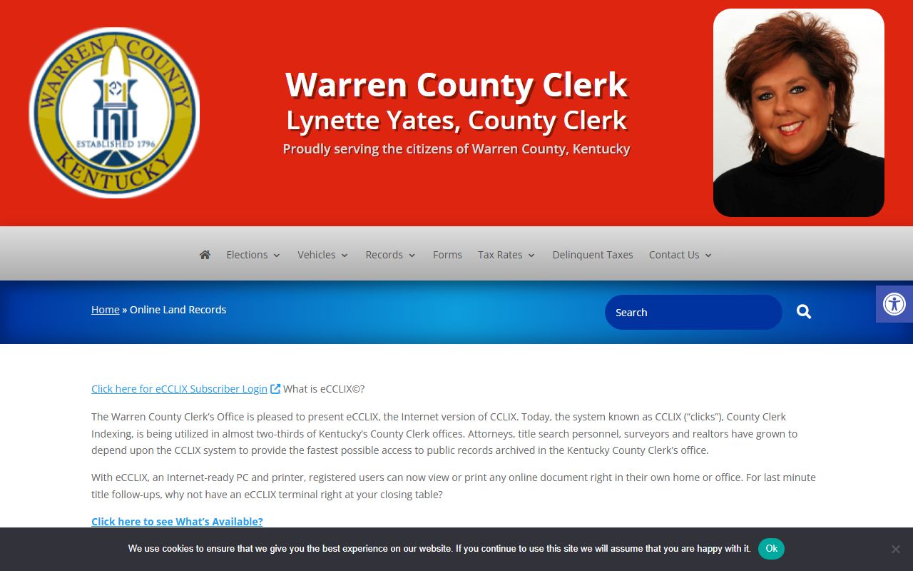 Warren County Clerk office